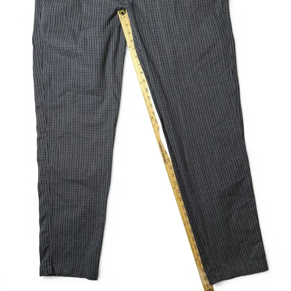 Levi's XX Chino Standard Taper Pants Mens Actual Size 40x35 Gray Micro Check